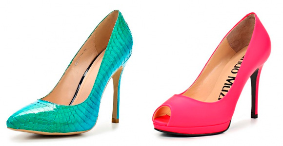 Фото: модная женская обувь от Barbara, Valentino, Vuitton